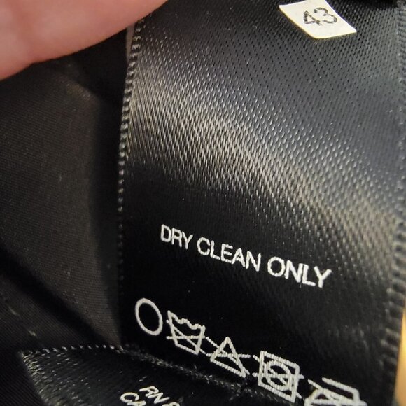 KENNETH COLE New York Ladies Sz Smal‎ Black Sleeveless Maxi-Dress Assymetric EUC - Picture 7 of 8